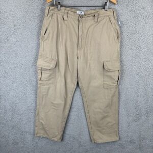 Tyndale Cargo Pants Mens 36x28 Khaki Flame Resistant FR Work Utility Made USA
